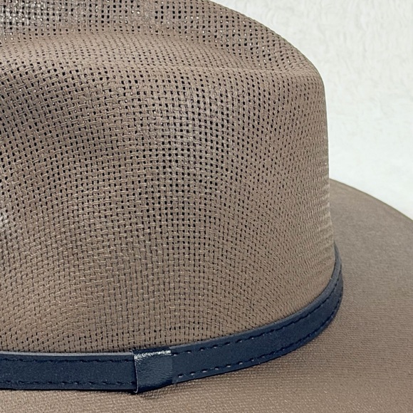 H027 Fedora Hat in brown size M main image 6